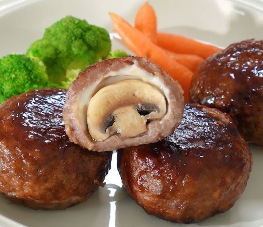 Mantar Dolgulu Köfte Nasıl Yapılır? - Yemek Tarifleri - fırında mantarlı köfte mantarlı köfte mantarlı köfte güveç
