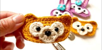 El Örgü Çıtçıt Toka Yapılışı - Örgü Modelleri - amigurumi toka yapımı evde toka yapımı kolay tığ işi tığ işi toka yapımı