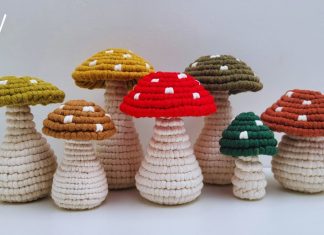 Adım Adım Makrome Mantar Yapımı - Örgü Modelleri - kolay makrome duvar süsü yapımı makrome makrome anahtarlık makrome örgü modelleri makrome süs modern makrome