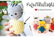 Amigurumi Ananas Kedi Nasıl Örülür? - Amigurumi - amigurumi kedi modelleri amigurumi kedi tarifi amigurumi ücretsiz tarifler kolay örgü kedi yapımı