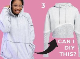 Eski Sweatshirt Nasıl Yenilenir? - Dikiş - eski elbiselerden yeni elbise yapımı eski kıyafetleri dönüştürme eski kıyafetleri nasıl değerlendirebiliriz eski kıyafetleri ne yapmalı