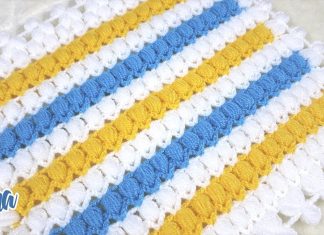 3 Renkli Kare Lif Örneği Yapılışı - Lif Modelleri - düz kare lif modelleri en güzel kare lif modelleri fıstıklı kare lif modelleri yeni model kare lif örnekleri