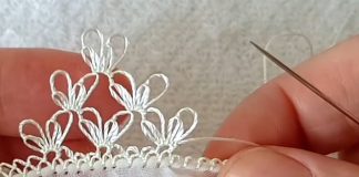 Çeyizlik İğne Oyası Yapılışı - İğne Oyaları - düz iğne oyası modelleri hafif iğne oyası modelleri iğne oyası örnekleri son çıkan iğne oyası modelleri