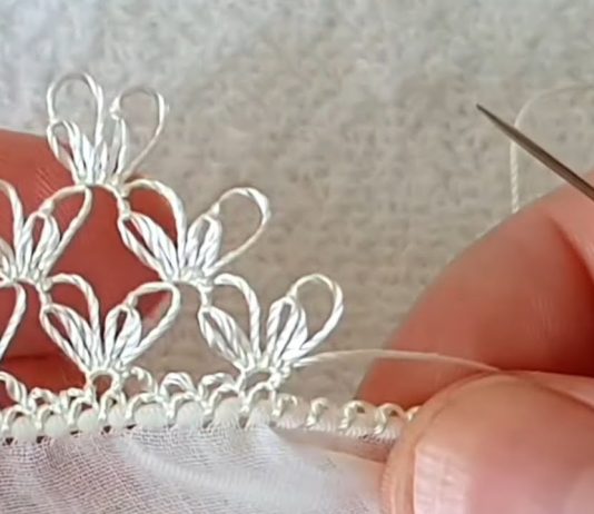 Çeyizlik İğne Oyası Yapılışı - İğne Oyaları - düz iğne oyası modelleri hafif iğne oyası modelleri iğne oyası örnekleri son çıkan iğne oyası modelleri