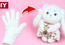Eldivenden Tavşan Nasıl Yapılır? - Dikiş - el yapımı oyuncak eldivenden neler yapılır eldivenden oyuncak eldivenden oyuncak nasıl yapılır