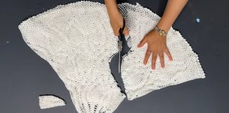 Eski Dantel Masa Örtüsünden Yelek Nasıl Yapılır? - Dikiş - dantel yelek yapımı eski dantel geri dönüşüm eski dantellerden bluz yapımı eski dantellerden ne yapılır tığ işi dantel yelek örnekleri