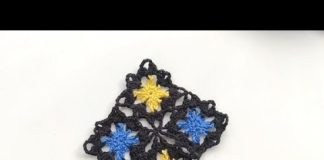 Kolay Kare Motif Anlatımlı - Örgü Modelleri - kare motif örnekleri yapılışı kolay kare motif yapımı kolay tığ işi kare motif yapımı anlatımlı tığ işi kare motif örnekleri