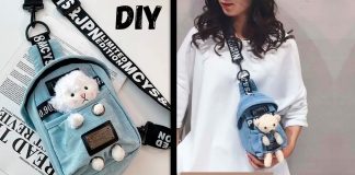 Kore Tarzı Askılı Çanta Nasıl Dikilir? - Dikiş - kumaş çanta dikimi kumaş çanta dikimi modelleri kumaş çanta modelleri ve yapılışları peluş çanta çoçuk
