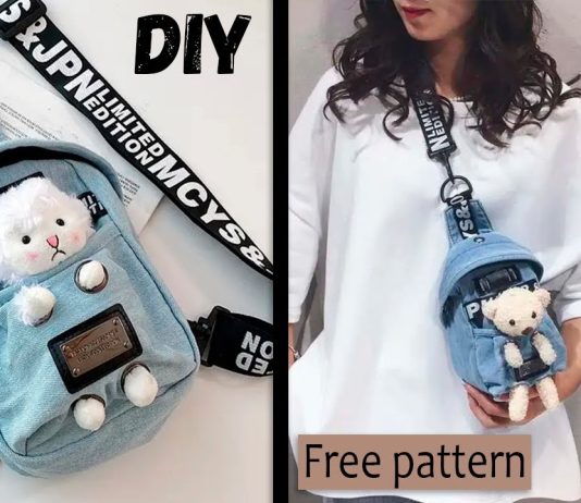 Kore Tarzı Askılı Çanta Nasıl Dikilir? - Dikiş - kumaş çanta dikimi kumaş çanta dikimi modelleri kumaş çanta modelleri ve yapılışları peluş çanta çoçuk