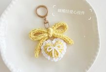 Örgü Kalp Anahtarlık Yapılışı - Örgü Modelleri - amigurumi anahtarlık modelleri evde anahtarlık yapımı kolay örgü anahtarlık modelleri kolay örgü anahtarlık tarifi