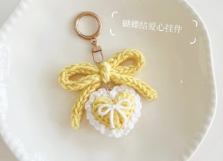 Örgü Kalp Anahtarlık Yapılışı - Örgü Modelleri - amigurumi anahtarlık modelleri evde anahtarlık yapımı kolay örgü anahtarlık modelleri kolay örgü anahtarlık tarifi