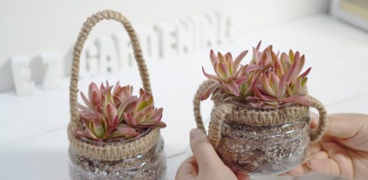 Cam Kavanozdan Saksı Yapımı - Kendin Yap - cam kavanozdan geri dönüşüm cam kavanozdan ne yapılır cam kavanozdan vazo yapımı geri dönüşüm proje örnekleri