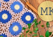 Kolay Çiçek Kare Motif Yapılışı - Örgü Modelleri - kare motif örnekleri yapılışı örgü kare motif papatya kare motif yapımı tığ işi kare motif tığ işi kare motif yapımı
