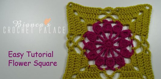 Çiçekli Kare Motif Nasıl Örülür? - Örgü Bebek Battaniyesi Modelleri - el örgü battaniye örgü battaniye bebek tığ işi tığ örgü battaniye