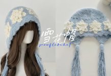 Kar Tanesi Şapka Nasıl Örülür? - Örgü Modelleri - bayan örgü şapka modelleri çocuk örgü şapka modelleri kız çocuk örgü şapka modelleri kolay örgü bere modelleri örgü şapka anlatımlı