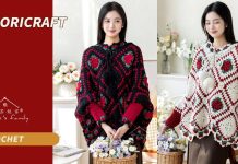 Motifli Panço Nasıl Örülür? - Örgü Modelleri - el örgü hırka modelleri kadın örgü panço kapşonlu örgü panço yapımı kolay örgü panço modelleri panço örgü modelleri anlatımlı