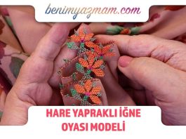 Çiçekli İğne Oyası Yapımı - İğne Oyaları - çiçekli iğne oyası modelleri iğne oyası çiçek modelleri yapılışı iğne oyası örnekleri iğne oyası yapılışı