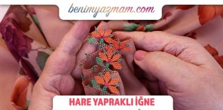 Çiçekli İğne Oyası Yapımı - İğne Oyaları - çiçekli iğne oyası modelleri iğne oyası çiçek modelleri yapılışı iğne oyası örnekleri iğne oyası yapılışı