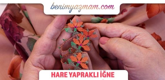 Çiçekli İğne Oyası Yapımı Çiçekli İğne Oyası Yapımı - İğne Oyaları - çiçekli iğne oyası modelleri iğne oyası çiçek modelleri yapılışı iğne oyası örnekleri iğne oyası yapılışı