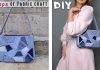 Eski Kot Pantolondan Çanta Yapılışı - Dikiş - el yapımı kot çanta modelleri eski kottan çanta yapılışı kot pantolon paçasından çanta yapımı kottan çanta yapımı videoları