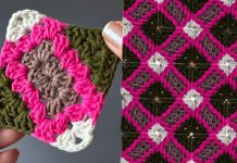 4 Renkten Battaniye Motifi Yapılışı - Örgü Bebek Battaniyesi Modelleri - el örgü battaniye modelleri örgü battaniye bebek tığ işi örgü battaniye modelleri tığ örgü battaniye