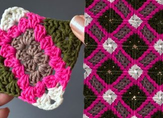 4 Renkten Battaniye Motifi Yapılışı - Örgü Bebek Battaniyesi Modelleri - el örgü battaniye modelleri örgü battaniye bebek tığ işi örgü battaniye modelleri tığ örgü battaniye