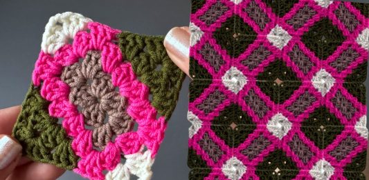 4 Renkten Battaniye Motifi Yapılışı - Örgü Bebek Battaniyesi Modelleri - el örgü battaniye modelleri örgü battaniye bebek tığ işi örgü battaniye modelleri tığ örgü battaniye