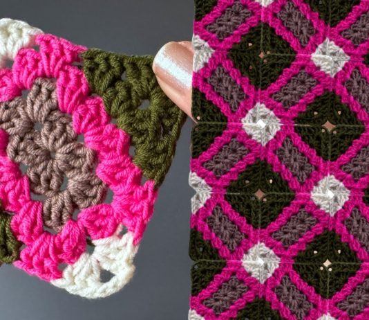 4 Renkten Battaniye Motifi Yapılışı - Örgü Bebek Battaniyesi Modelleri - el örgü battaniye modelleri örgü battaniye bebek tığ işi örgü battaniye modelleri tığ örgü battaniye