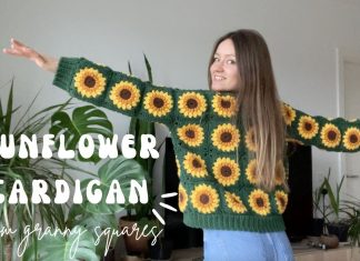 Ayçiçeği Kare Motif Yapılışı Ayçiçeği Kare Motif Yapılışı - Örgü Modelleri - kare motif örnekleri kare motif örnekleri yapılışı kolay kare motif yapımı tığ işi kare motif örnekleri 1