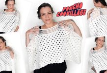 Tığ İşi Örgü Panço Yapılışı - Örgü Modelleri - 2 parçadan örgü panço açıklamalı yazlık merserize bluz modeli anlatımlı yazlık merserize örgü modelleri büyükler için panço modeli kolay panço yapımı