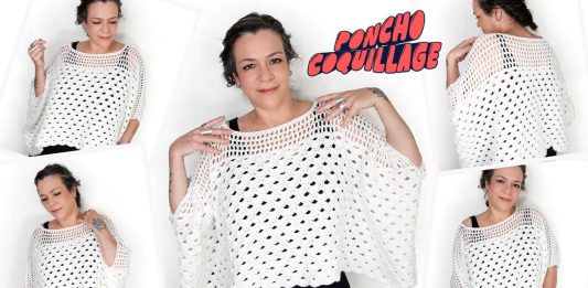 Tığ İşi Örgü Panço Yapılışı - Örgü Modelleri - 2 parçadan örgü panço açıklamalı yazlık merserize bluz modeli anlatımlı yazlık merserize örgü modelleri büyükler için panço modeli kolay panço yapımı