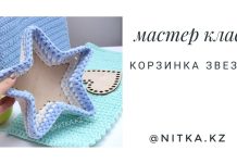 Yıldız Sepet Nasıl Örülür? - Örgü Modelleri - kolay sepet yapımı örgü sepet modelleri penye ipten büyük sepet yapımı sepet örgü modeli anlatımlı tığ işi yeni başlayanlar için penye ipten sepet yapımı