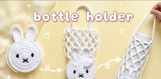 Miffy Çanta Yapımı - Örgü Modelleri - matara kılıfı su şişesi kabı yapımı su şişesi kılıfı su şişesi kılıfı yapımı tığ işi
