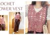 Çiçekli Örgü Yelek Yapılışı - Örgü Modelleri - en güzel tığ yelek modelleri tığ işi yeni çıkan tığ işi yelek modelleri yeni çıkan tığ işi yelek modelleri anlatımlı