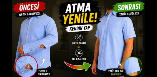 Gömlek Kolu Nasıl Kısaltılır? - Dikiş - 
