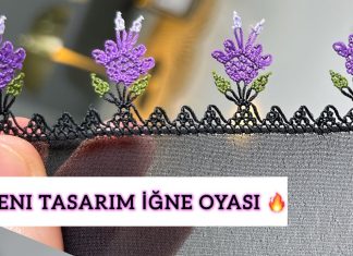 Son Çıkan İğne Oyası Tülbent Kenarı - İğne Oyaları - düz renk tülbent iğne oyaları en güzel en yeni iğne oyası modelleri iğne oyası tülbent kenar son çıkan iğne oyası modelleri yeni iğne oyası örnekleri tülbent