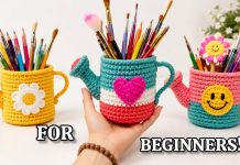 Yeni Başlayanlar için Örgü Kalemlik Yapımı - Amigurumi - en güzel örgü kalemlik modelleri örgü kalemlik yapımı tığ işi kalemlik yapımı tığ işi örgü kalemlik
