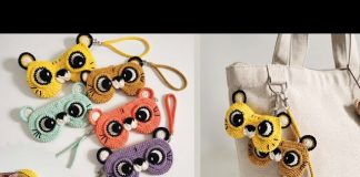 Amigurumi Gözlük Kılıfı Nasıl Örülür? - Amigurumi - amigurumi gözlük kılıfı yapımı örgü anahtarlık örgü gözlük kılıfı pinterest örgü gözlük tutucu