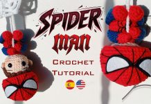 Amigurumi Örümcek Adam Anahtarlık Yapılışı - Amigurumi - amigurumi anahtarlık amigurumi siderman yapılışı spiderman amigurumi spiderman anahtarlık örgü
