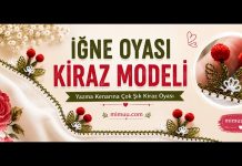 Boncuklu İğne Oyası Kiraz Modeli Boncuklu İğne Oyası Kiraz Modeli - İğne Oyaları - boncuklu kiraz oyası iğne oyası kiraz yapımı kiraz oyası boncuk yapımı kiraz oyası modelleri siyah yazmaya kiraz oyası
