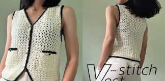 Örgü Spor Yelek Yapılışı - Örgü Modelleri - el örgüsü bayan yelek en güzel tığ yelek modelleri kolay tığ işi yelek modelleri anlatımlı yeni çıkan tığ yelek modelleri