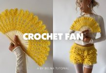 Tığla Yelpaze Nasıl Örülür? - Örgü Modelleri - 3 boyutlu örgüler örgü modelleri ve yapılışları tığ işi yelpaze tığ işi yelpaze modeli yapımı yelpaze
