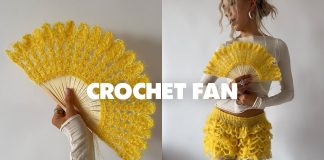 Tığla Yelpaze Nasıl Örülür? - Örgü Modelleri - 3 boyutlu örgüler örgü modelleri ve yapılışları tığ işi yelpaze tığ işi yelpaze modeli yapımı yelpaze