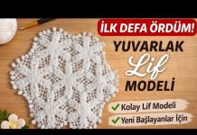 Yuvarlak Lif Modelleri Anlatımlı - Örgü Modelleri - çeyizlik lif kolay lif modelleri pinterest lif modelleri pinterest lif modelleri yapılıış yeni model lif modelleri
