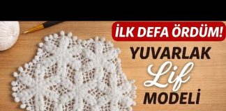 Yuvarlak Lif Modelleri Anlatımlı - Örgü Modelleri - çeyizlik lif kolay lif modelleri pinterest lif modelleri pinterest lif modelleri yapılıış yeni model lif modelleri