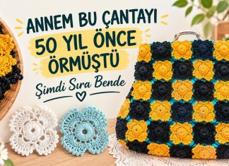 50 Yıllık Kare Motif Nasıl Örülür? - Örgü Modelleri - kare motif örnekleri yapılışı kolay kare motif yapımı pinterest kare motifler pinterest motif modelleri tığ işi kare motif