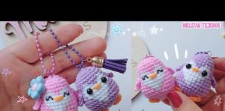 Mini Penguen Anahtarlık Yapılışı - Amigurumi - amigurumi anahtarlık amigurumi anahtarlık yapımı kolay örgü anahtarlık modelleri örgü anahtarlık modelleri pinterest pinterest amigurumi anahtarlık