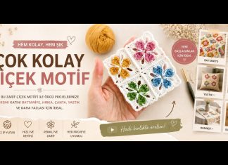 Pinterest Kare Motifler Yapılışı - Örgü Modelleri - bebek battaniyesi kolay kare motif yapımı kolay tığ işi kare motif yapımı anlatımlı pinterest motif modelleri tığ işi tığ işi kare motif örnekleri
