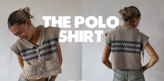 Polo Tişört Nasıl Örülür? - Örgü Modelleri - merserize tığ işi bluz modelleri anlatımlı tığ ile bluz modelleri tığ işi tığ işi bluz yapımı videosu yazlık bluz merserize tığ işi bluz modelleri