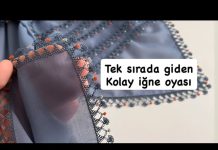 Tek Sıra İğne Oyası Nasıl Yapılır? - İğne Oyaları - iğne oyası modelleri pinterest iğne oyası örnekleri son çıkan iğne oyası modelleri yeni iğne oyası örnekleri tülbent